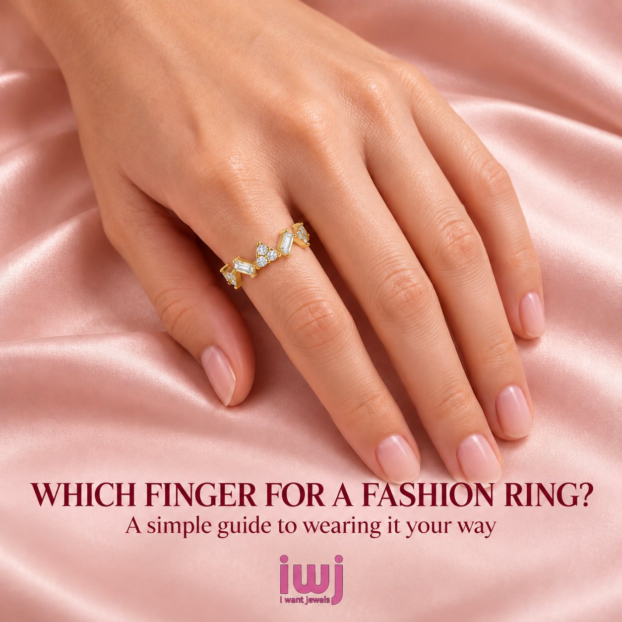 Su quale dito indossare un anello fashion?